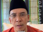 TGB Muhammad Zainul Majdi memberikan klarifikasi melalui media sosial. (Foto: Ist) TGB Muhammad Zainul Majdi memberikan klarifikasi melalui media sosial. (Foto: Ist)