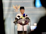 Mendes PDT Yandri Susanto saat memberikan keterangan pers di Istana Kepresidenan RI. (Foto: Ist/ANTARA)