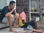 Pelari asal kenya yang telantar di Jember. (Foto: Ist)