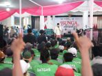 Bupati Jember Muhammad Fawait saat kegiatan Bunga Desaku di Desa Gugut, Rambipuji. (Foto: Ist)