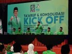 Kegiatan Ta'aruf dan Konsolidasi Kick Off Pengurus DPC PKB Jember. (Foto: Aji)