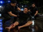 Ilustrasi begal dilumpuhkan timah panas. Ilustrasi begal dilumpuhkan timah panas.