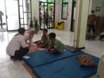 Siswa SMAN 1 Pandaan saat di Puskesmas.