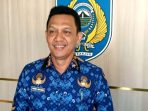 Kepala Dinas Pendidikan Kabupaten Nganjuk, Puguh Harnoto, menyampaikan pelaksanaan MPLS Ramah Anak Tahun Ajaran 2026/2027 (Agus Karyono)