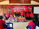 Suasana Musyawarah Ranting (Musran) PDI Perjuangan di Kabupaten Nganjuk yang fokus pada penguatan struktur partai dan penjaringan kader muda
