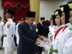 Pengukuhan Paskibraka Jember 2026. (Foto: Ist) Pengukuhan Paskibraka Jember 2026. (Foto: Ist)
