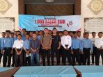 Sosialisasi Gerakan dan Lomba Menulis Berita "1.000 Kabar Baik untuk Indonesia" di Ponpes Hujjatul Islam Jember. (Foto: Aji)