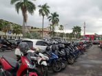 Salah satu titik parkir di Jember.