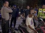 Polisi menindak pelaku balap liar di JLU Lamongan.
