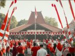 Persiapan lomba olahraga tradisional antar ASN dan Kejuaraan Tenis Meja Junior dalam rangka memeriahkan HUT Ke-81 RI di Kabupaten Mojokerto.(istimewa)