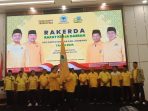 Rakerda DPD Golkar Jombang. (teguh)