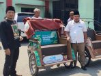 Sejumlah becak listrik bantuan disiapkan untuk mendukung mobilitas kiai dan peserta Muktamar ke-35 NU. (istimewa)