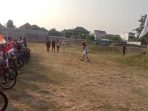 Kegiatan upacara HUT RI ke-81.