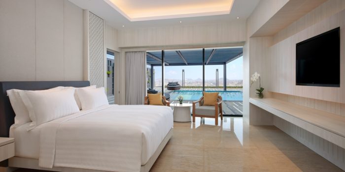Ilustrasi kamar hotel