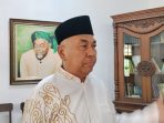 Pengasuh Pondok Pesantren Al Aqobah International School (AIS) Jombang, KH A. Junaidi saat memberikan keterangan.(istimewa)