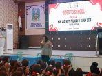 Polwan Magetan Beri Edukasi Kamtibmas Ratusan Siswa SMKN 1 Magetan