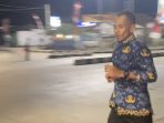 Ahmad Zaki Febiansyah berlari sejauh 35 kilometer dari Kedungpring, Lamongan, menuju lokasi Muktamar ke-35 NU di Tambakberas, Jombang. (Istimewa)