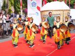 Karnaval Pelajar HUT ke-81 RI di Lamongan.