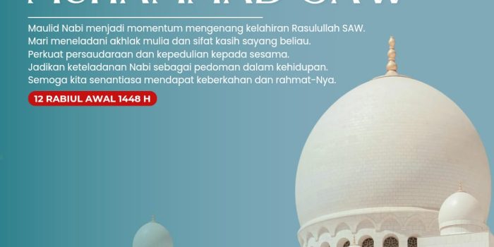 Maulid Nabi Muhammad SAW
