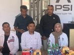Konferensi pers DPD PSI Jember. (Foto: Aji) Konferensi pers DPD PSI Jember. (Foto: Aji)
