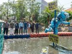 Peluncuran Kampung MOZAIK di Kali Tebu, Surabaya. Peluncuran Kampung MOZAIK di Kali Tebu, Surabaya.