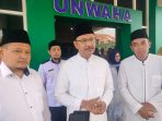 Gus Ipul meninjau kesiapan fasilitas Muktamar ke-35 NU di Unwaha Jombang. (Istimewa)