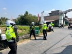 Personel gabungan mengatur lalu lintas di sekitar lokasi Muktamar ke-35 NU di Tambakberas, Jombang.(istimewa)